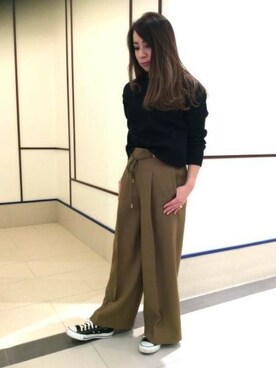 BARNYARDSTORM本部さん(レディース・160cm)の冬コーディネート