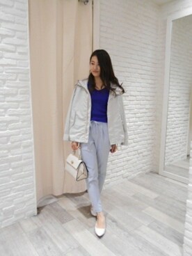 BARNYARDSTORM本部さん（レディース・164cm）の冬コーディネート