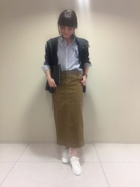 BARNYARDSTORM本部さん(レディース・162cm)の冬コーディネート