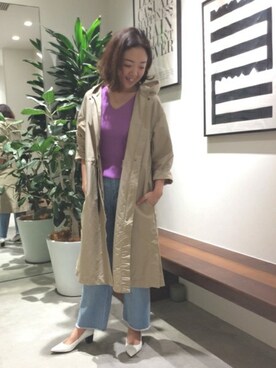 BARNYARDSTORM本部さん（レディース・158cm）の冬コーディネート