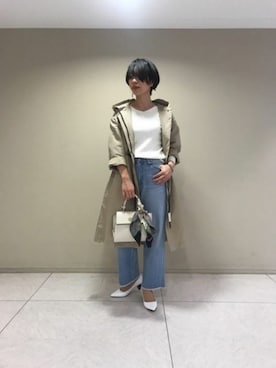 BARNYARDSTORM本部さん（レディース・160cm）の冬コーディネート