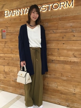 BARNYARDSTORM本部さん（レディース・170cm）の冬コーディネート