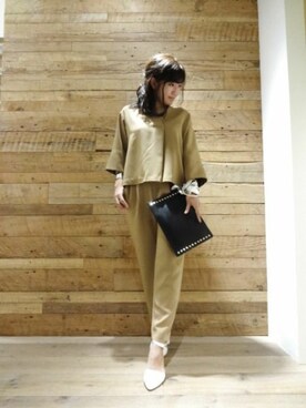 BARNYARDSTORM本部さん(レディース・159cm)の冬コーディネート