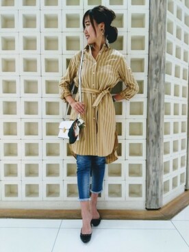 BARNYARDSTORM本部さん(レディース・170cm)の冬コーディネート