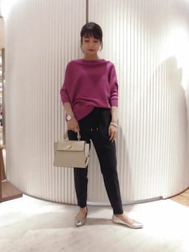 BARNYARDSTORM本部さん（レディース・157cm）の冬コーディネート