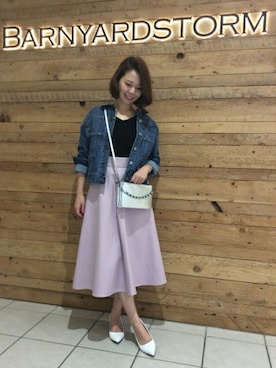 BARNYARDSTORM本部さん（レディース・157cm）の冬コーディネート