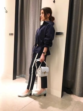 BARNYARDSTORM本部さん（レディース・153cm）の冬コーディネート