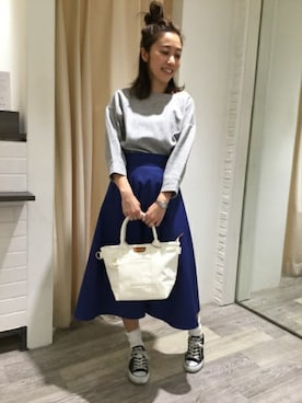 BARNYARDSTORM本部さん（レディース・160cm）の冬コーディネート