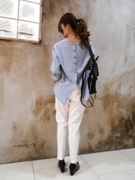 BARNYARDSTORM本部さん（レディース・160cm）の冬コーディネート