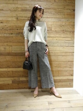 BARNYARDSTORM本部さん（レディース・169cm）の冬コーディネート