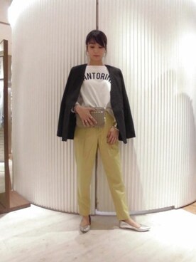 BARNYARDSTORM本部さん（レディース・157cm）の春コーディネート