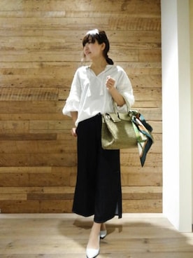 BARNYARDSTORM本部さん（レディース・163cm）の春コーディネート