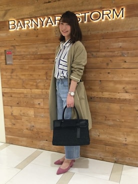 BARNYARDSTORM本部さん（レディース・170cm）の春コーディネート