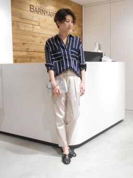 BARNYARDSTORM本部さん（レディース・164cm）の春コーディネート