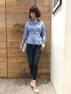 BARNYARDSTORM本部さん（レディース・167cm）の春コーディネート