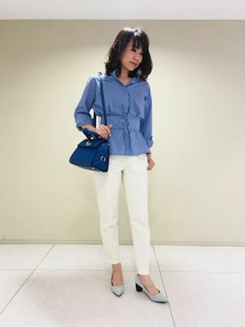 BARNYARDSTORM本部さん（レディース・159cm）の春コーディネート