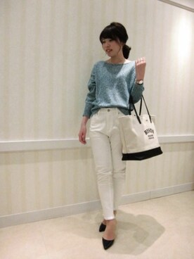 BARNYARDSTORM本部さん（レディース・163cm）の春コーディネート