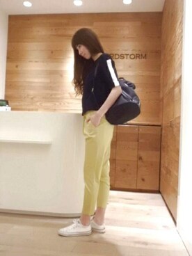 BARNYARDSTORM本部さん（レディース・174cm）の春コーディネート