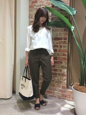 BARNYARDSTORM本部さん（レディース・160cm）の春コーディネート