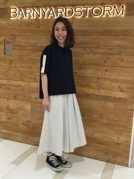 BARNYARDSTORM本部さん(レディース・160cm)の春コーディネート