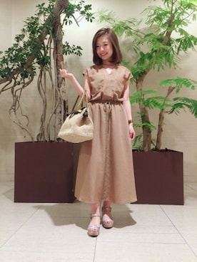 BARNYARDSTORM本部さん（レディース・155cm）の春コーディネート