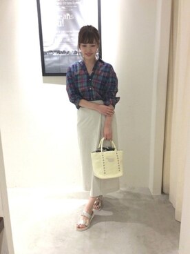 BARNYARDSTORM本部さん（レディース・163cm）の春コーディネート