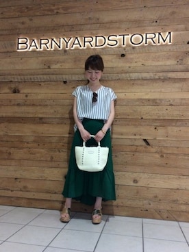 BARNYARDSTORM本部さん（レディース・155cm）の春コーディネート