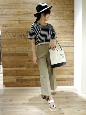 BARNYARDSTORM本部さん（レディース・163cm）の春コーディネート