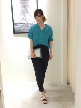 BARNYARDSTORM本部さん(レディース・163cm)の春コーディネート