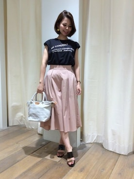 BARNYARDSTORM本部さん（レディース・157cm）の春コーディネート