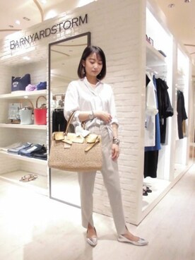 BARNYARDSTORM本部さん(レディース・157cm)の春コーディネート
