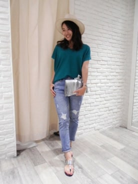 BARNYARDSTORM本部さん（レディース・164cm）の春コーディネート