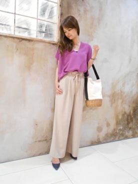 BARNYARDSTORM本部さん（レディース・160cm）の春コーディネート