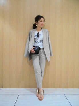 BARNYARDSTORM本部さん（レディース・161cm）の春コーディネート