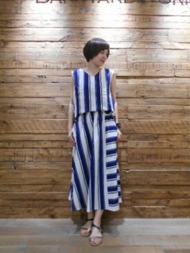 BARNYARDSTORM本部さん(レディース・167cm)の春コーディネート