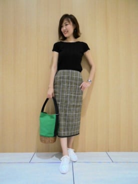 BARNYARDSTORM本部さん(レディース・170cm)の夏コーディネート