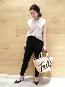 BARNYARDSTORM本部さん（レディース・153cm）の夏コーディネート