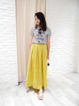 BARNYARDSTORM本部さん（レディース・164cm）の夏コーディネート