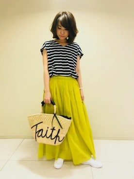 BARNYARDSTORM本部さん（レディース・159cm）の夏コーディネート