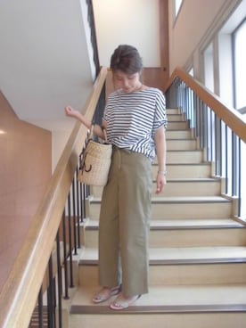 BARNYARDSTORM本部さん（レディース・165cm）の夏コーディネート