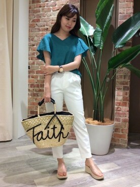 BARNYARDSTORM本部さん(レディース・160cm)の夏コーディネート