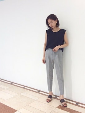 BARNYARDSTORM本部さん（レディース・159cm）の夏コーディネート