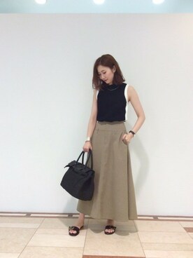 BARNYARDSTORM本部さん(レディース・162cm)の夏コーディネート