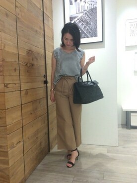 BARNYARDSTORM本部さん(レディース・167cm)の夏コーディネート