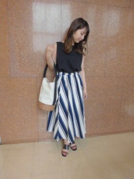 BARNYARDSTORM本部さん(レディース・152cm)の夏コーディネート