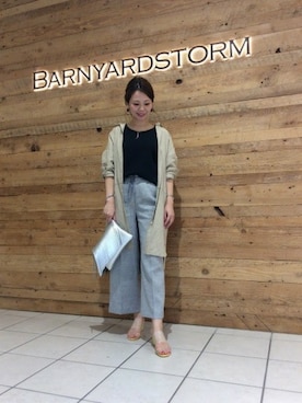 BARNYARDSTORM本部さん(レディース・157cm)の夏コーディネート