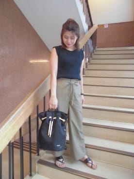 BARNYARDSTORM本部さん(レディース・165cm)の夏コーディネート