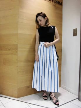 BARNYARDSTORM本部さん（レディース・158cm）の夏コーディネート