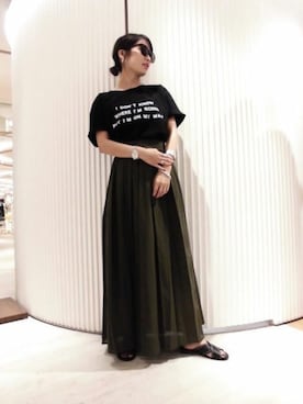 BARNYARDSTORM本部さん（レディース・157cm）の夏コーディネート