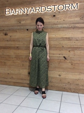 BARNYARDSTORM本部さん(レディース・157cm)の夏コーディネート